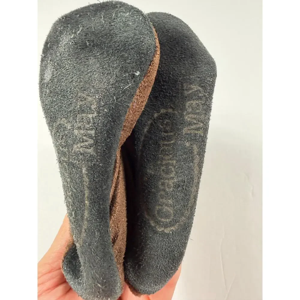 Gracious May Brown Suede Knot Bow Soft Sole Baby Boots 18-24 Months